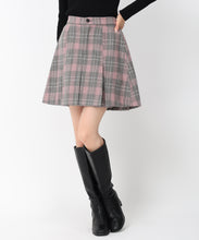 画像をギャラリービューアに読み込む, ボックスタックミニスカート/MM447209 (ピンク)