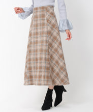画像をギャラリービューアに読み込む, ロービングチェックAラインスカート/MM447212