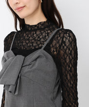 画像をギャラリービューアに読み込む, ねじりリボンキャミワンピース