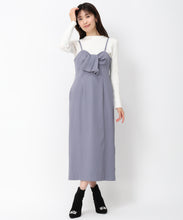 画像をギャラリービューアに読み込む, ねじりリボンキャミワンピース