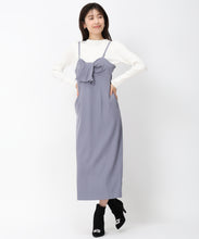 画像をギャラリービューアに読み込む, ねじりリボンキャミワンピース