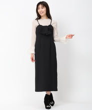 画像をギャラリービューアに読み込む, ねじりリボンキャミワンピース
