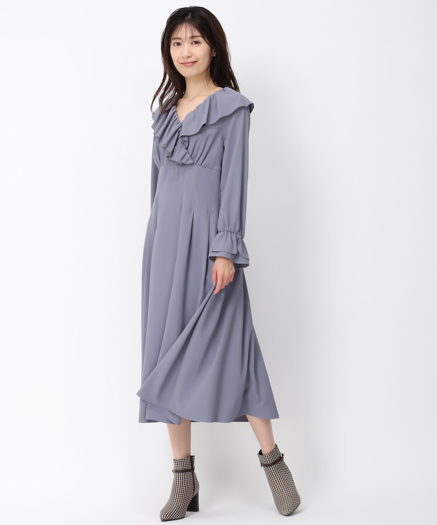 カシュクールラッフルワンピース – MISCH MASCH|31 Sons de mode