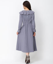 画像をギャラリービューアに読み込む, カシュクールラッフルワンピース/MM447413