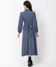 画像をギャラリービューアに読み込む, 前開きシャツワンピース/MM447415