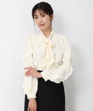 画像をギャラリービューアに読み込む, フリルボウタイブラウス/MM448101