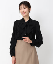 画像をギャラリービューアに読み込む, フリルボウタイブラウス/MM448101