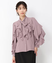 画像をギャラリービューアに読み込む, フリルボウタイブラウス/MM448101