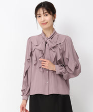 画像をギャラリービューアに読み込む, フリルボウタイブラウス/MM448101