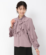 画像をギャラリービューアに読み込む, フリルボウタイブラウス/MM448101