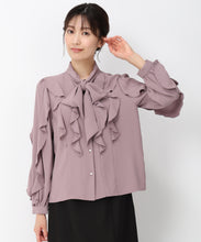 画像をギャラリービューアに読み込む, フリルボウタイブラウス/MM448101