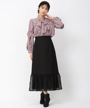 画像をギャラリービューアに読み込む, フリルボウタイブラウス/MM448101