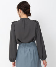 画像をギャラリービューアに読み込む, ピンタックレースフリルブラウス/MM448102