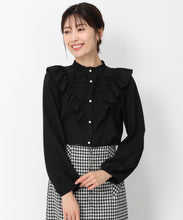 画像をギャラリービューアに読み込む, ピンタックレースフリルブラウス/MM448102