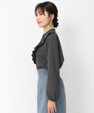 画像をギャラリービューアに読み込む, ピンタックレースフリルブラウス/MM448102