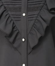 画像をギャラリービューアに読み込む, ピンタックレースフリルブラウス/MM448102