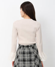 画像をギャラリービューアに読み込む, 【10月上旬発売予定/WEB先行予約販売】ブライトバルーンスリーブニット/MM448311