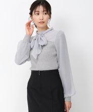 画像をギャラリービューアに読み込む, ボウタイビスチェドッキングニット/MM448312