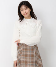 画像をギャラリービューアに読み込む, ボウタイビスチェドッキングニット/MM448312