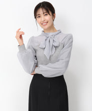 画像をギャラリービューアに読み込む, ボウタイビスチェドッキングニット/MM448312