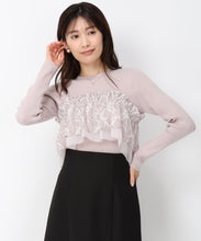 画像をギャラリービューアに読み込む, 【10月上旬発売予定/WEB先行予約販売】バリエーションラッフル2wayニット/MM448313