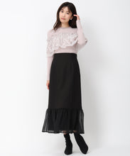 画像をギャラリービューアに読み込む, 【10月上旬発売予定/WEB先行予約販売】バリエーションラッフル2wayニット/MM448313