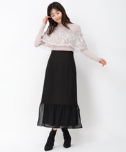 画像をギャラリービューアに読み込む, 【10月上旬発売予定/WEB先行予約販売】バリエーションラッフル2wayニット/MM448313