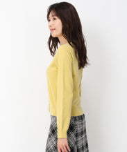 画像をギャラリービューアに読み込む, ベーシックビジュー釦カーディガン/MM448406