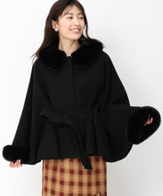 画像をギャラリービューアに読み込む, 【10月上旬発売予定/WEB先行予約販売】ポンチョコート/MM448601 (ブラック)
