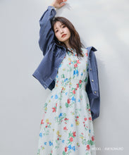画像をギャラリービューアに読み込む, 【予約販売/3月中旬発売予定】ボタニカルフラワーワンピース/MM617402