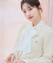 画像をギャラリービューアに読み込む, 格子編みニットジャケット/MM618502