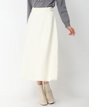 画像をギャラリービューアに読み込む, サイドバックルフレアスカート/MM447217