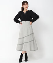 画像をギャラリービューアに読み込む, フリンジAラインスカートMM447218