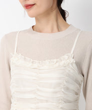 画像をギャラリービューアに読み込む, キャミ付きドッキングワンピース/MM447420