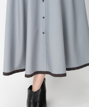 画像をギャラリービューアに読み込む, 配色長袖シャツワンピース/MM447423