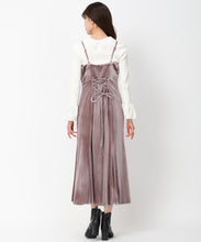 画像をギャラリービューアに読み込む, ベロアキャミワンピース/MM447424