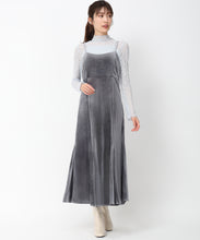 画像をギャラリービューアに読み込む, ベロアキャミワンピース/MM447424
