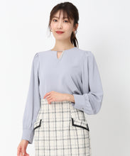 画像をギャラリービューアに読み込む, 裏地付きパールブラウス/MM448104