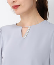 画像をギャラリービューアに読み込む, 裏地付きパールブラウス/MM448104