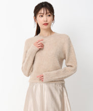 画像をギャラリービューアに読み込む, 起毛フェザーカラーニット/MM448310