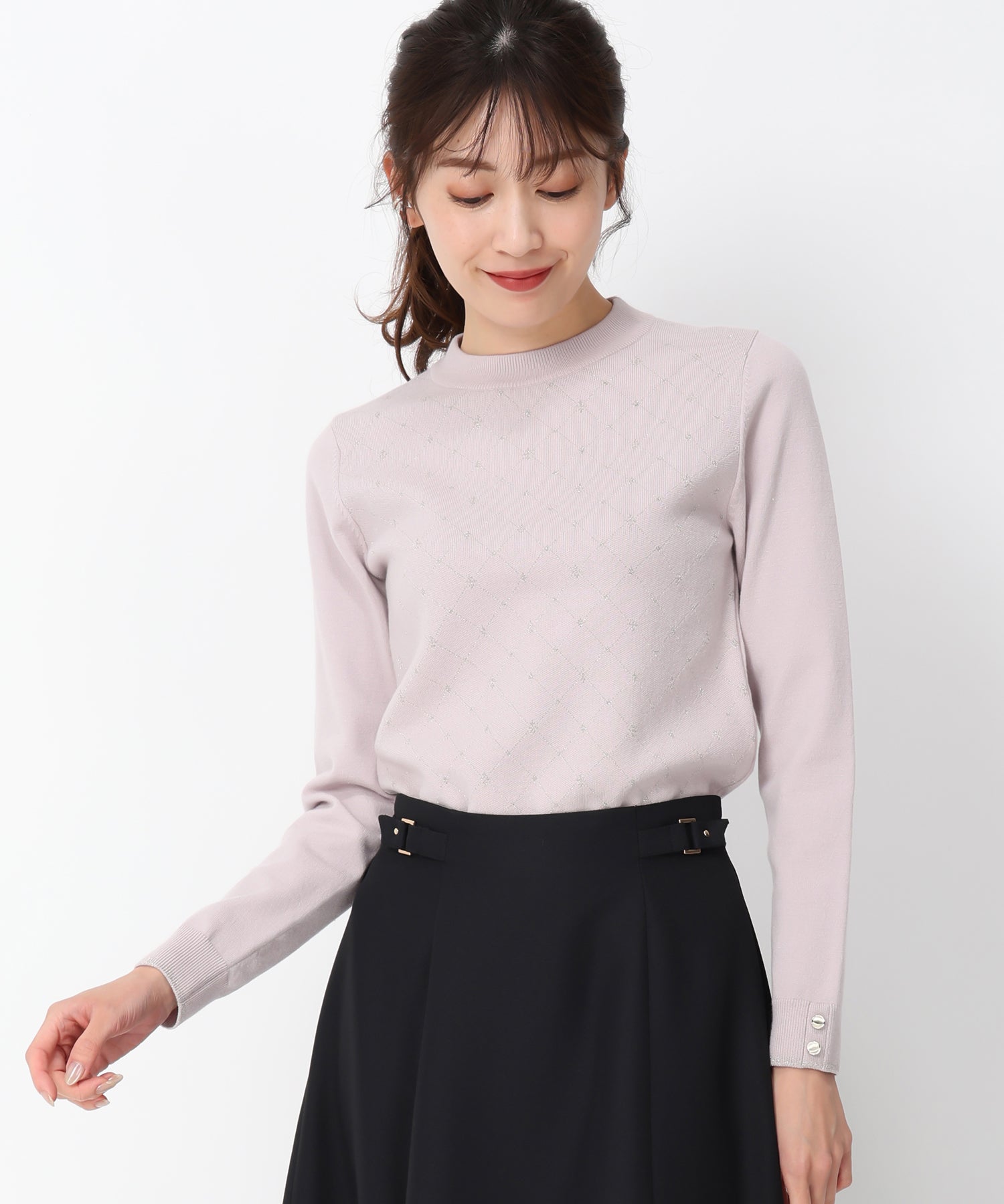 ラメジャガードハイネックニット/MM448315 – MISCH MASCH|31 Sons de mode