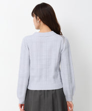 画像をギャラリービューアに読み込む, ラメフラッフィーチェック柄ハイネックニットMM448322