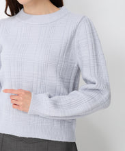 画像をギャラリービューアに読み込む, ラメフラッフィーチェック柄ハイネックニットMM448322