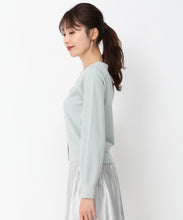 画像をギャラリービューアに読み込む, ビジュー釦Vネックカーデ/MM448405