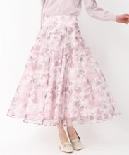 画像をギャラリービューアに読み込む, インクフラワーメッシュスカート/MM517201