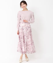 画像をギャラリービューアに読み込む, インクフラワーメッシュスカート/MM517201