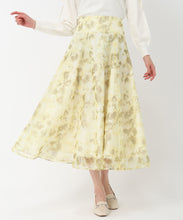 画像をギャラリービューアに読み込む, インクフラワーメッシュスカート/MM517201