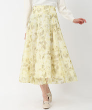 画像をギャラリービューアに読み込む, インクフラワーメッシュスカート/MM517201