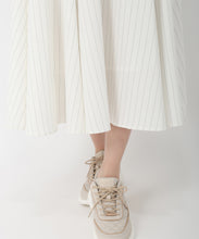 画像をギャラリービューアに読み込む, 配色ステッチフレアスカート/MM517203