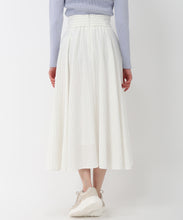 画像をギャラリービューアに読み込む, 配色ステッチフレアスカート/MM517203